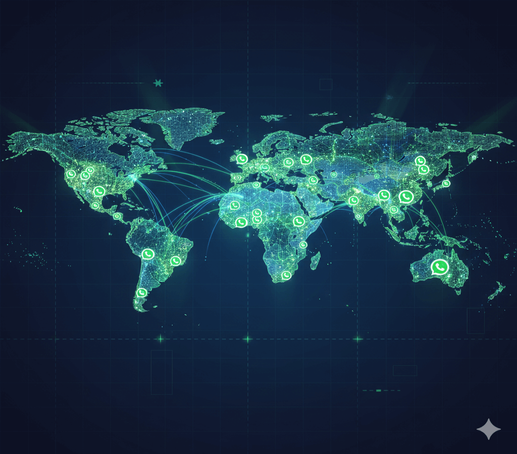 Bulk SMS marketing with global WhatsApp connections.